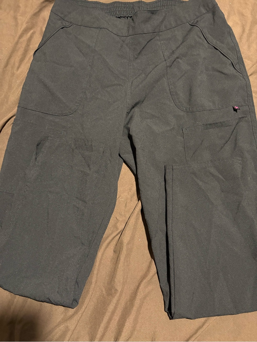 Scrubstar Black Women's Utility Jogger Pants